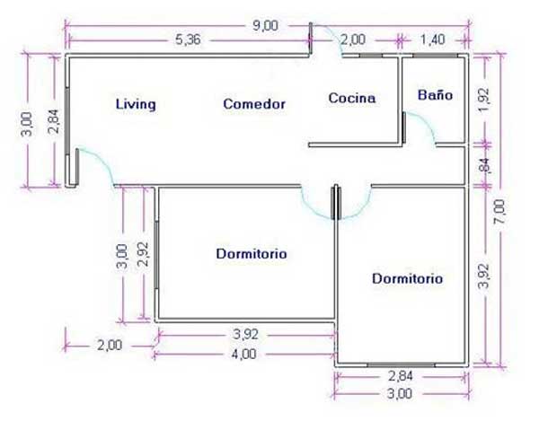 Plano de casa prefabricada