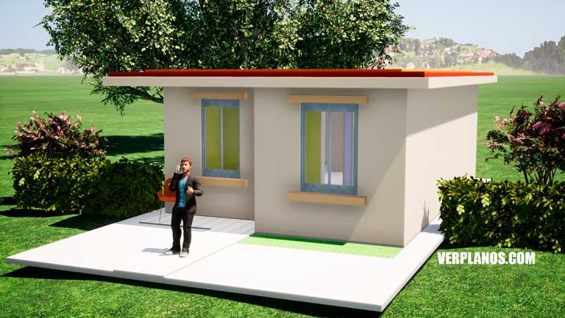 vista previa plano de casa 2