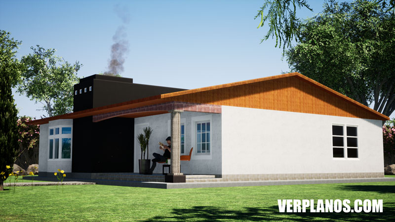 Fachada plano de casa 1