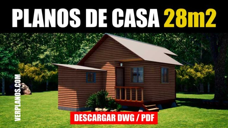 planos de casa super economica bajar descargar dwg gratis