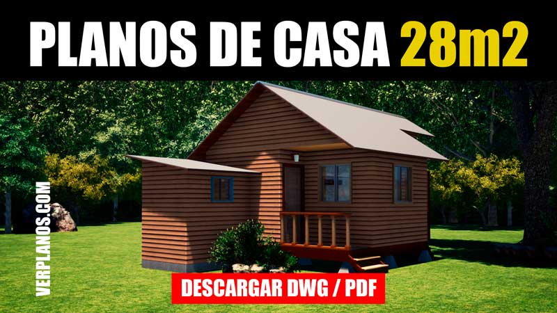 planos de casa super economica bajar descargar dwg gratis