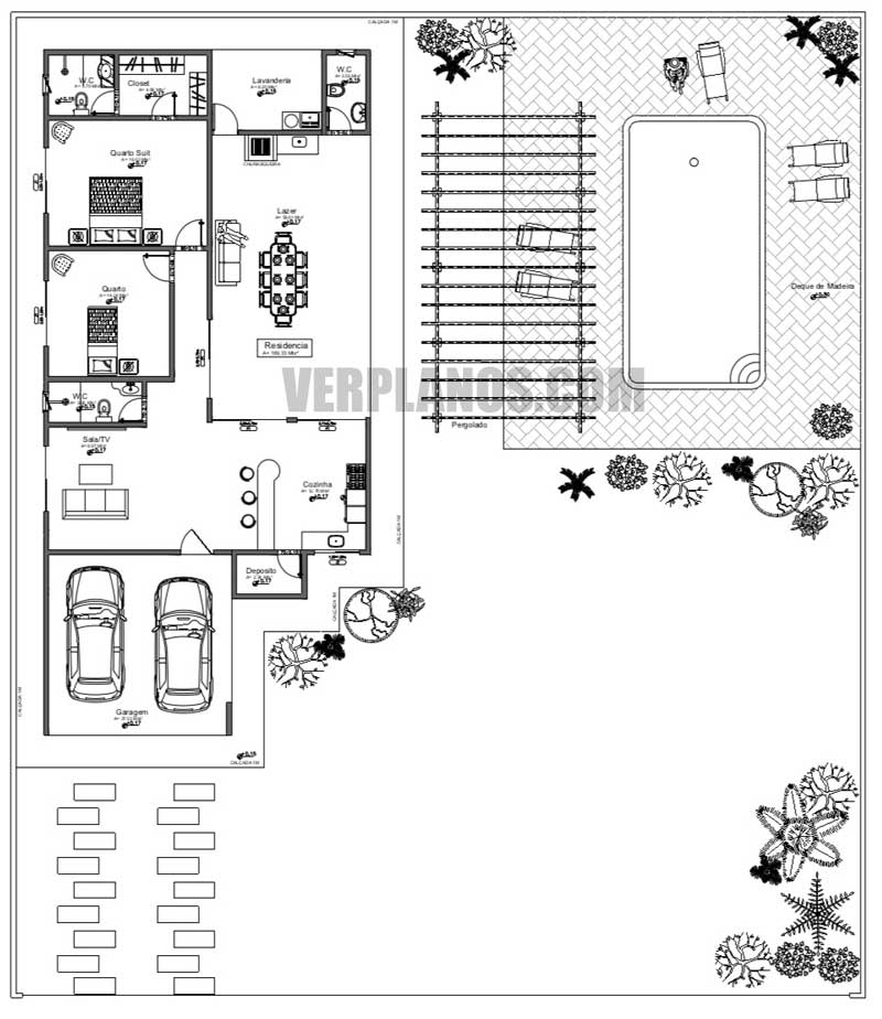 Vista previa plano de casa