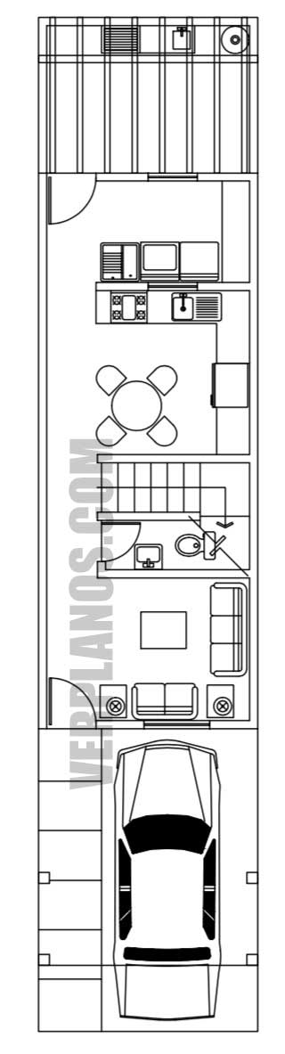 Vista previa plano del primer piso