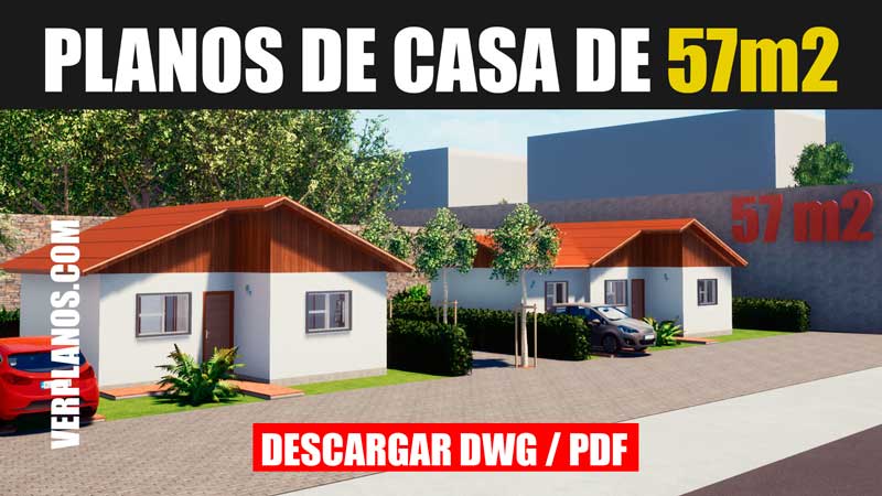 planos de casa economica con 3 dormitorios ampliacion con medidas dwg para autocad gratis