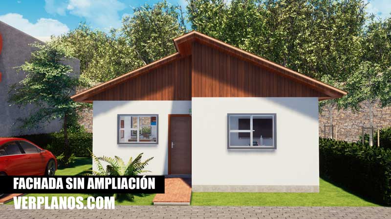 vista previa fachada sin ampliación