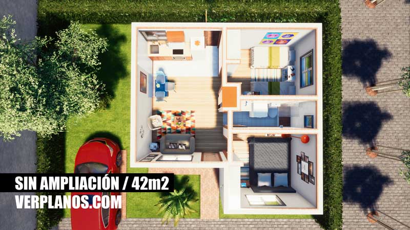 vista previa planta con ampliación