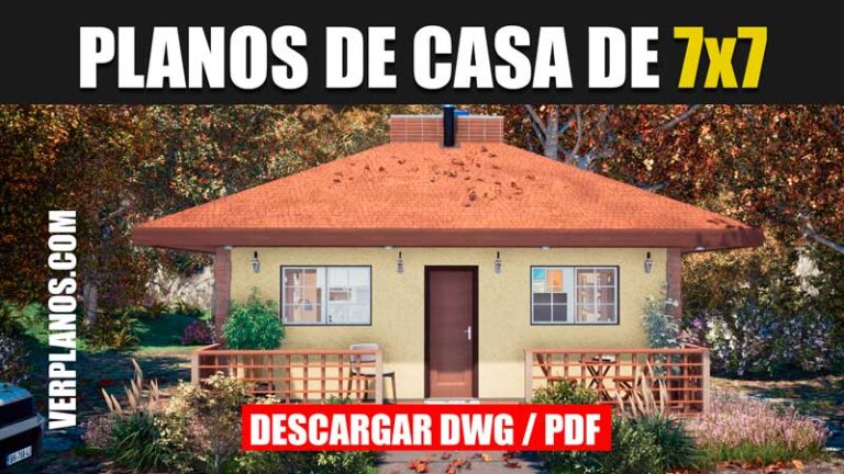 Plano de casa de campo