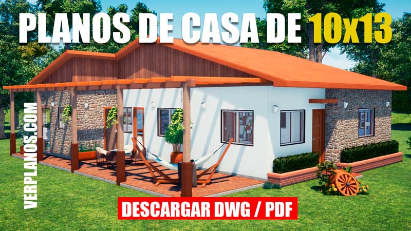 Plano de casa de campo