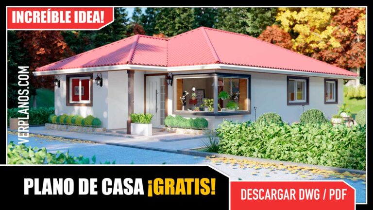 Hermosa Idea de planos de Casa