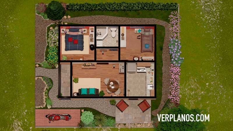 Planta plano de casa