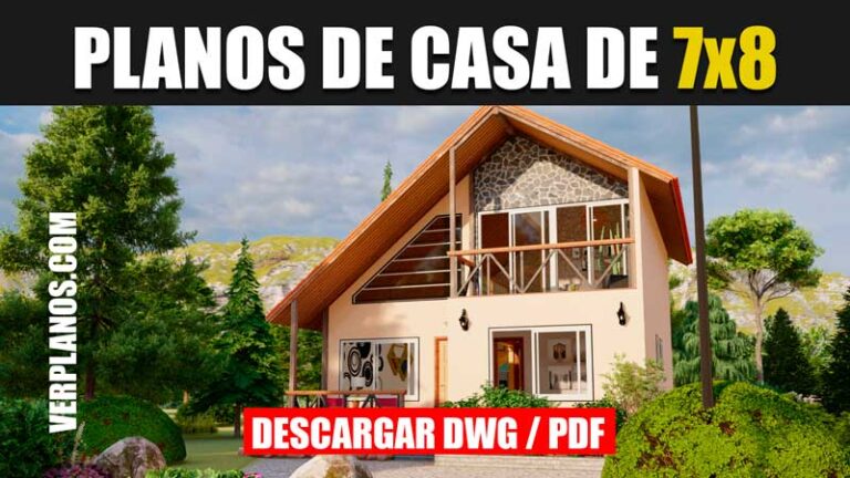 planos de casa de 2 pisos con 3 dormitorios 2 baños en autocad gratis