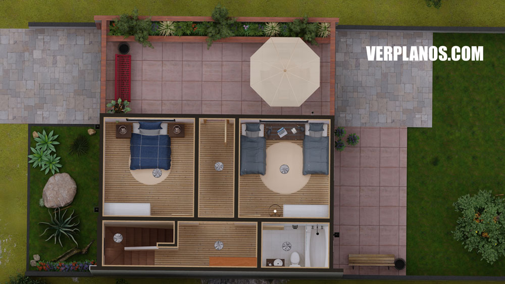 Vista previa segundo piso