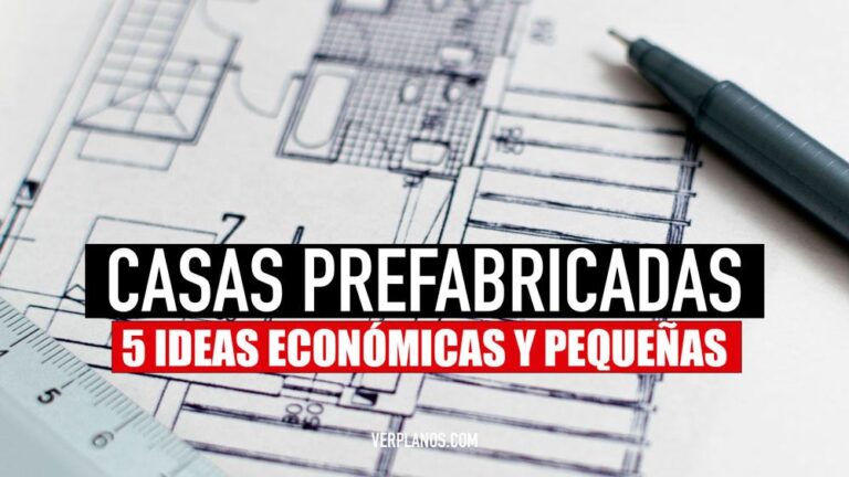 Descargar 5 ideas de planos de casas prefabricadas económicas y pequeñas