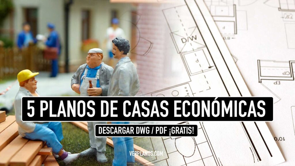 5 Planos de Casas Prefabricadas, Pequeñas y Económicas