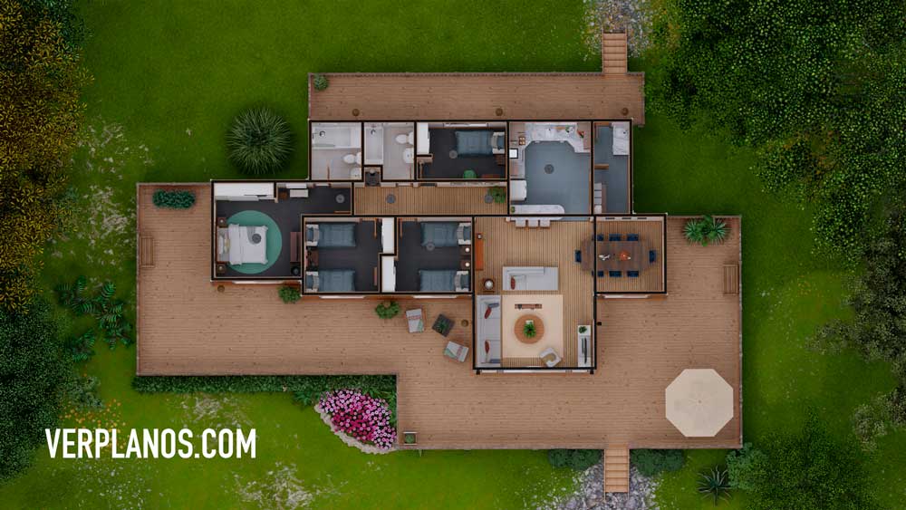 Vista previa de su planta plano de casa