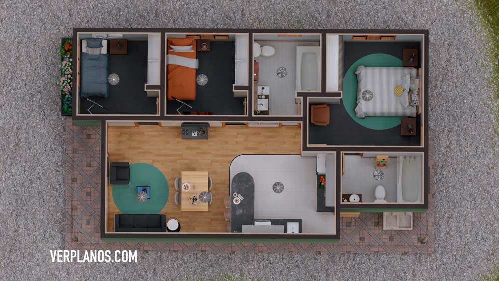 Vista previa de su planta de plano de casa