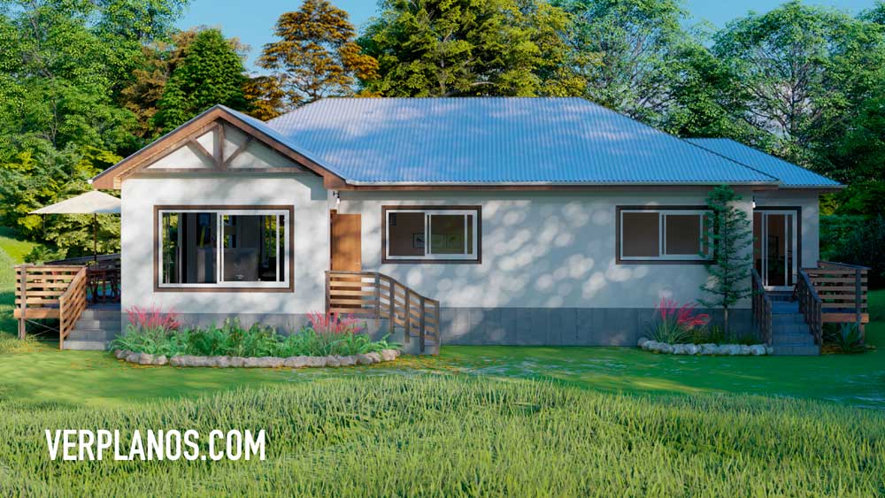 Vista previa fachada trasera