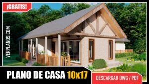 Casa de Campo ¡Muy Hermosa! (DWG / PDF)