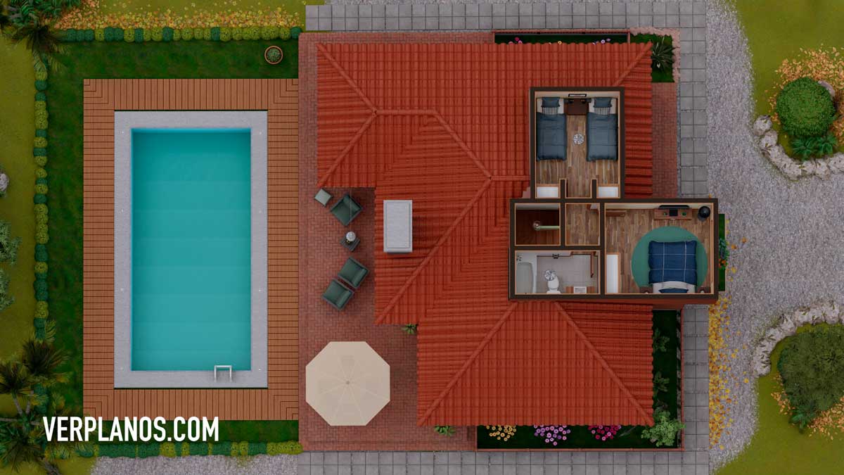 Planta del segundo piso