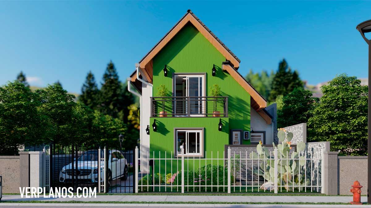 Vista previa de su fachada principal