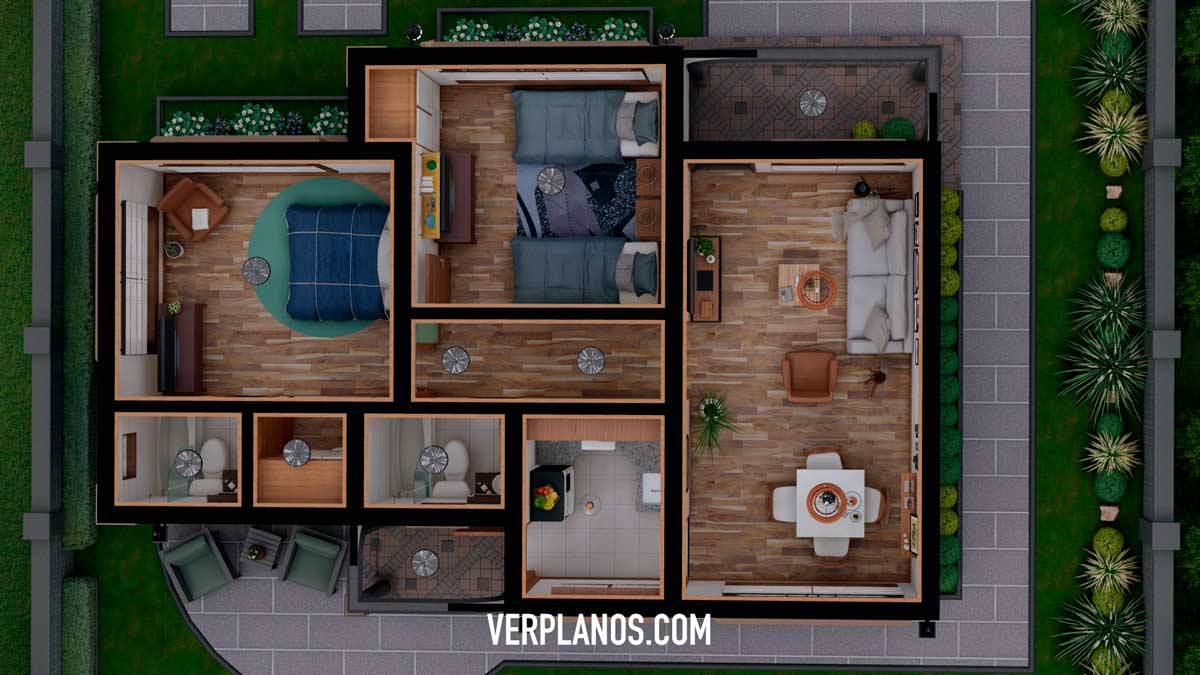 Vista previa de su planta