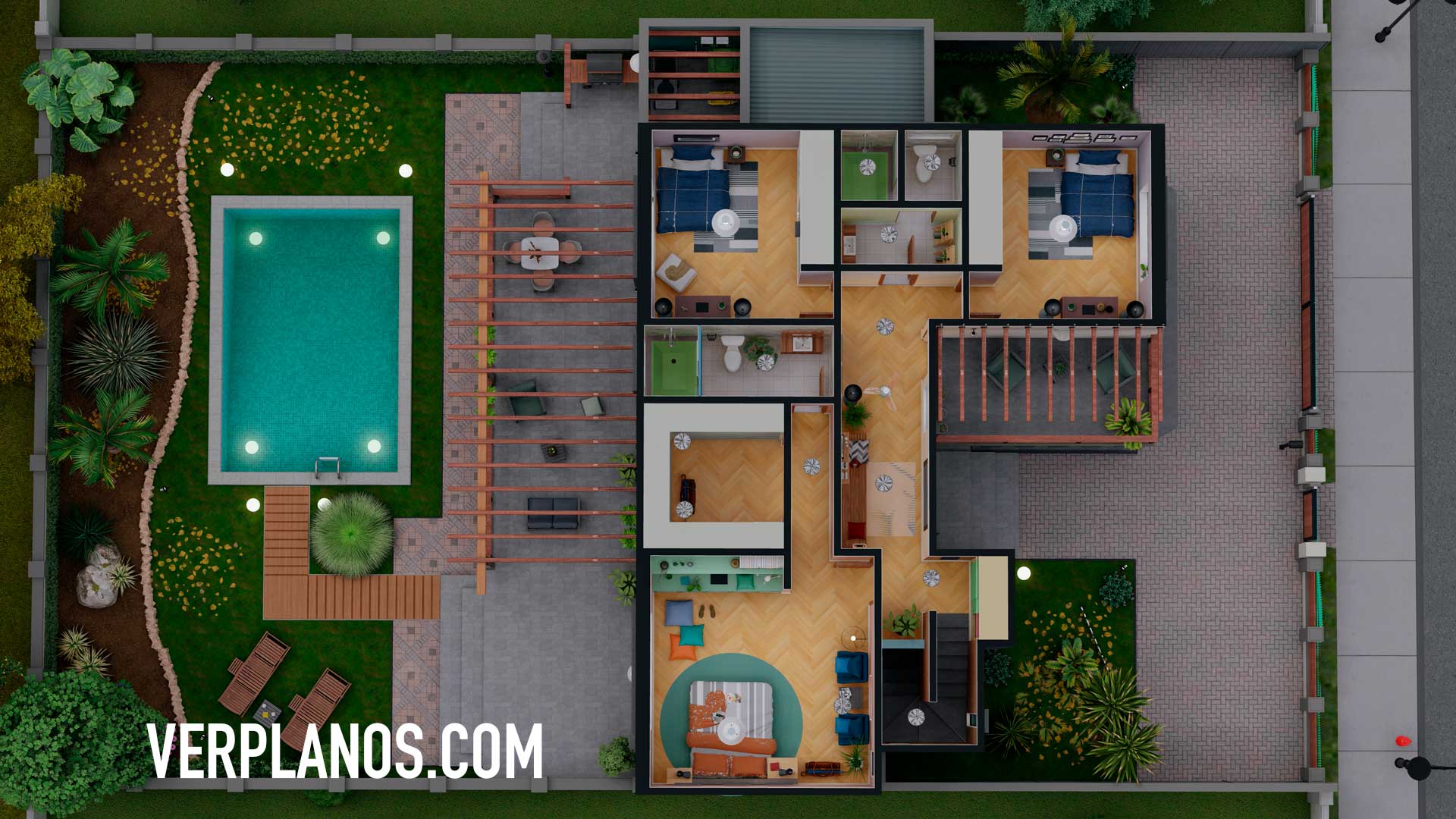 Vista previa planta segundo piso