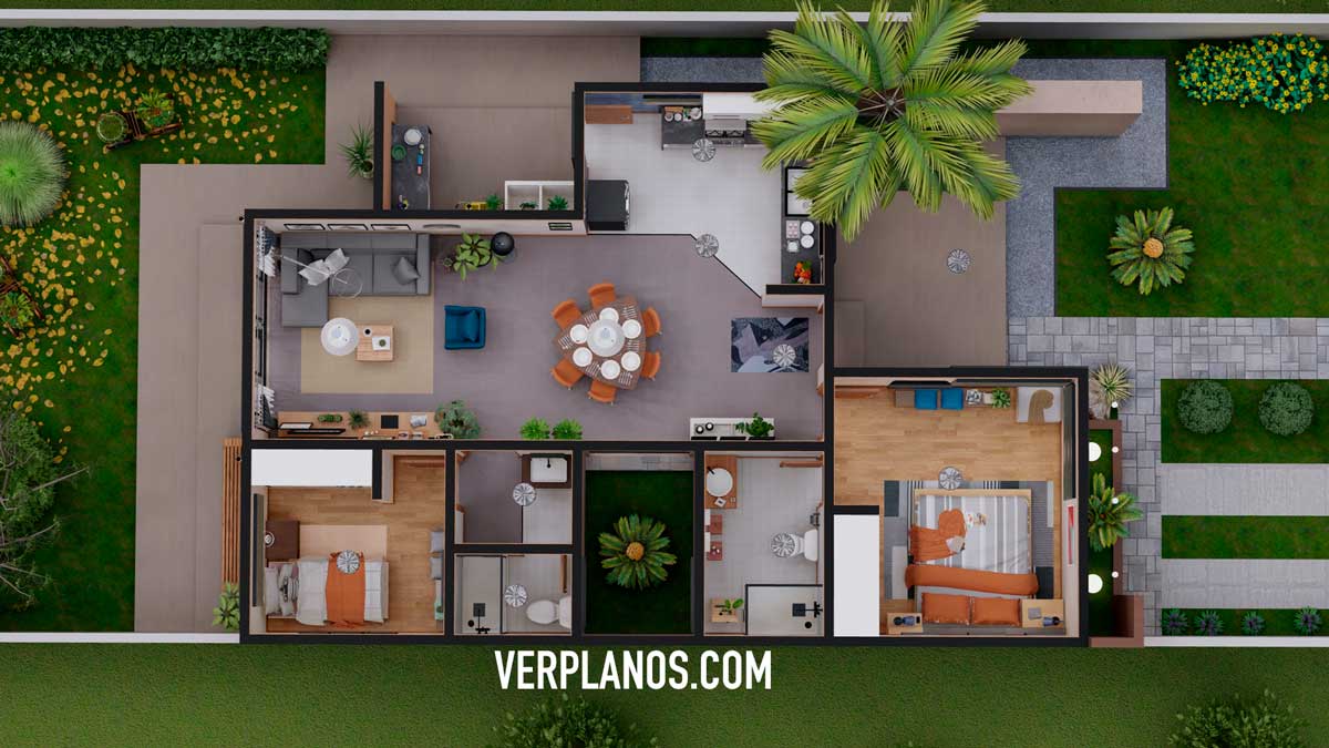 Vista previa de su planta