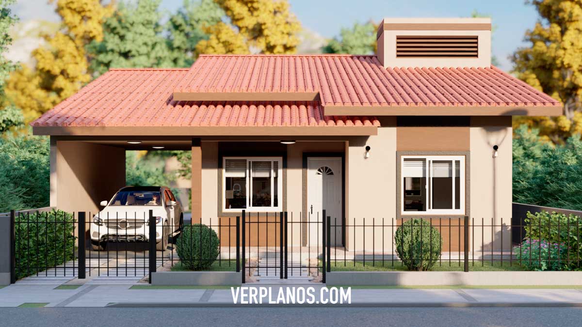 Vista previa de su fachada principal