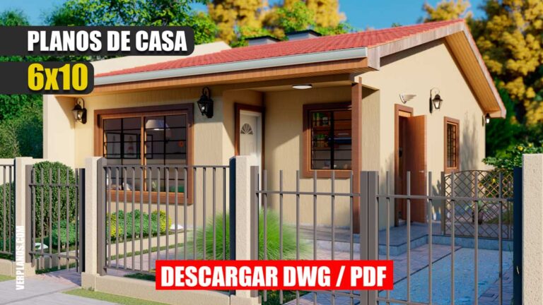 Planos de casa económica de 3 dormitorios 2 baños gratis autocad pdf gratis descargar