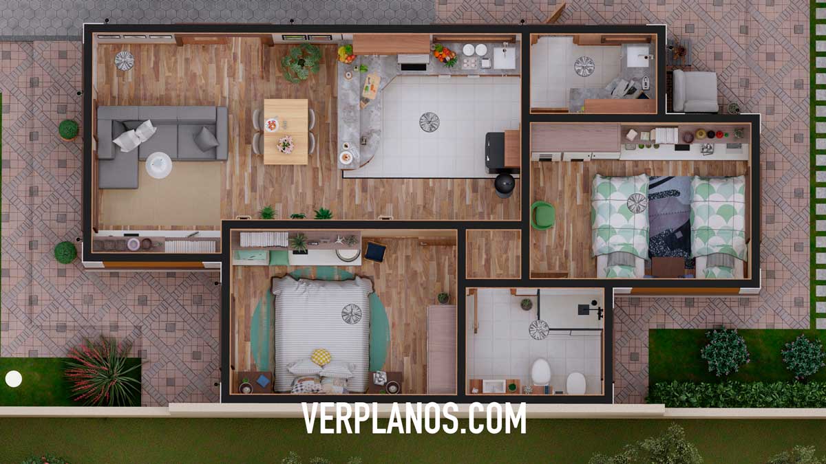 Vista previa de su planta