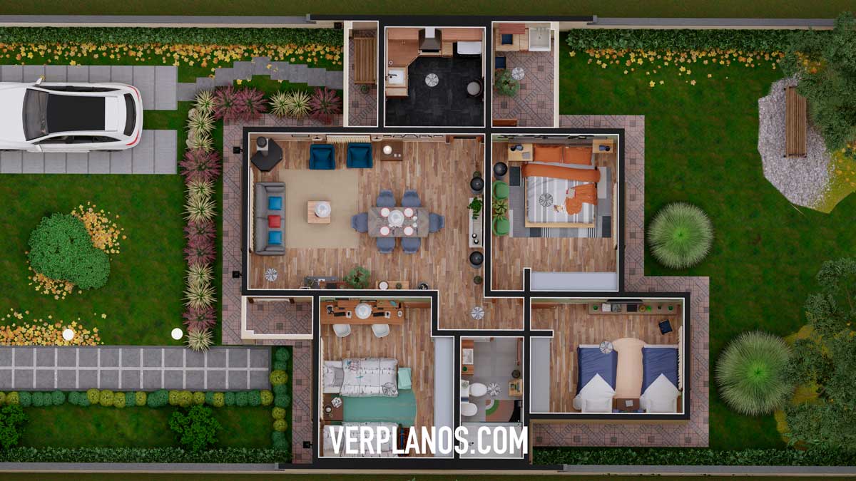 Vista previa de su planta