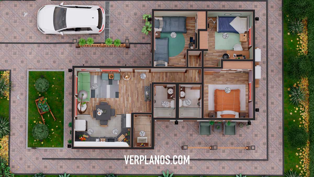 Vista previa de su planta