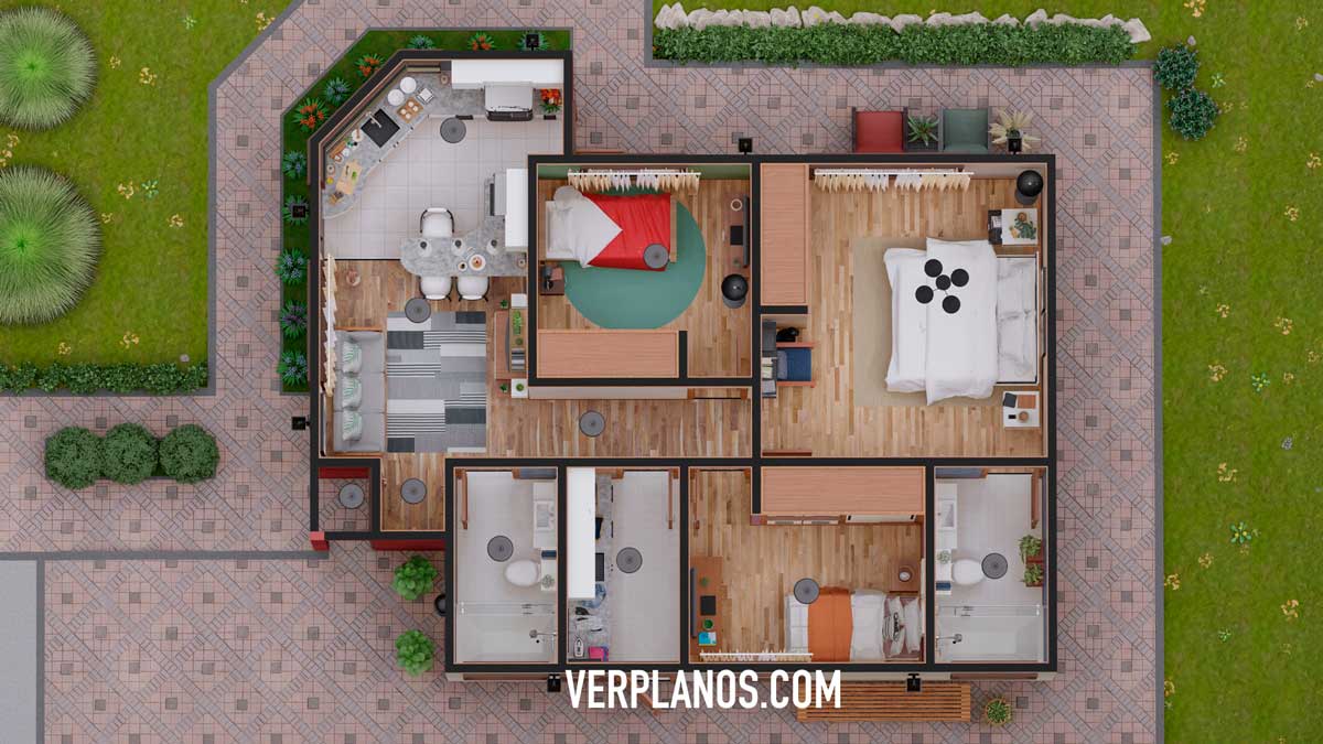 Vista previa de su planta primer piso