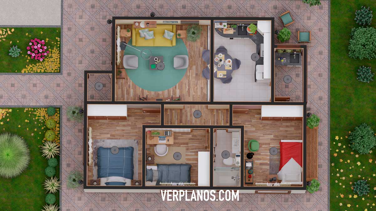 Vista previa de su plano y distribución