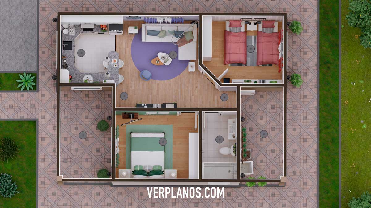 Vista previa de su planta