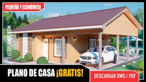 Increíble Idea de Plano de Casa Pequeña y Económica