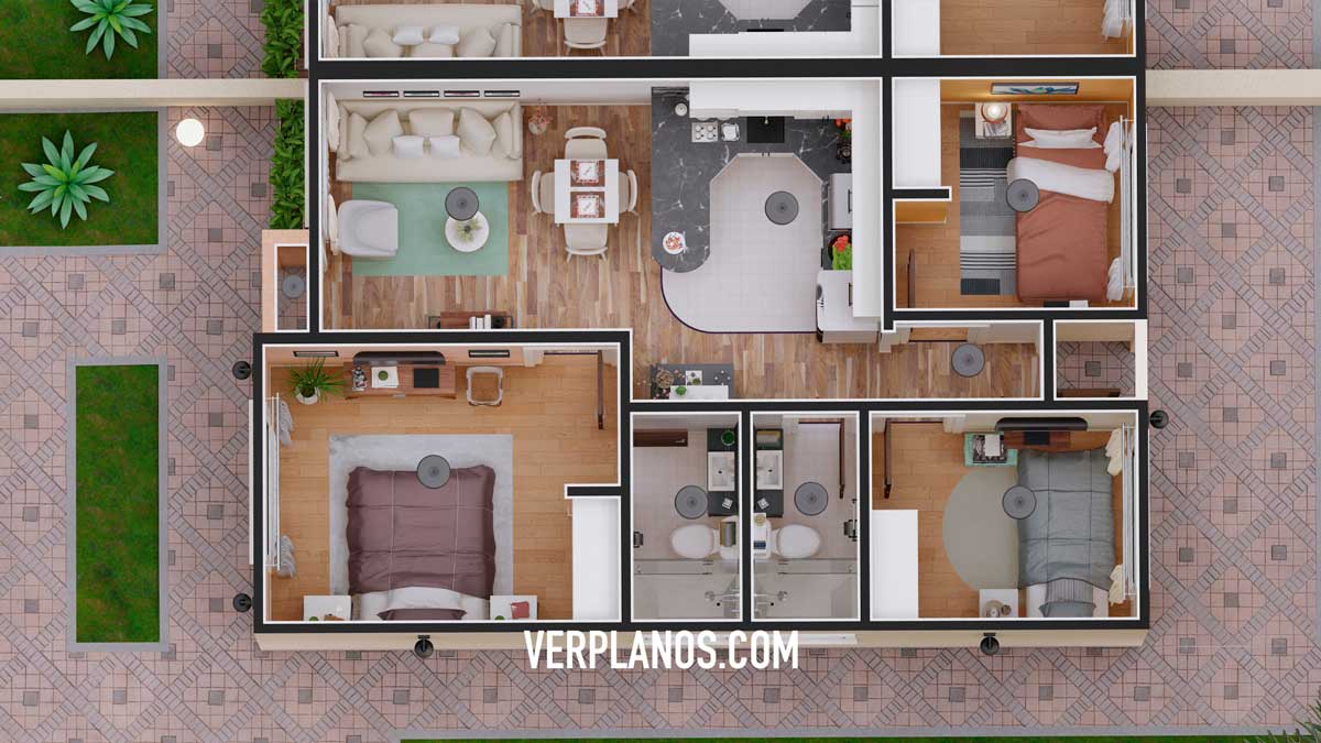 Vista previa de su planta