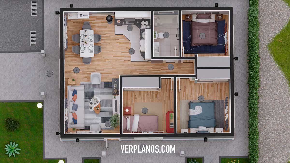 Vista previa de su planta