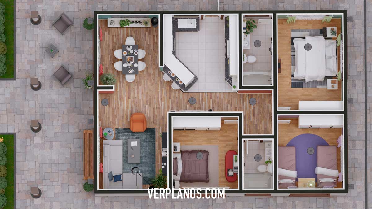 Vista previa de su planta