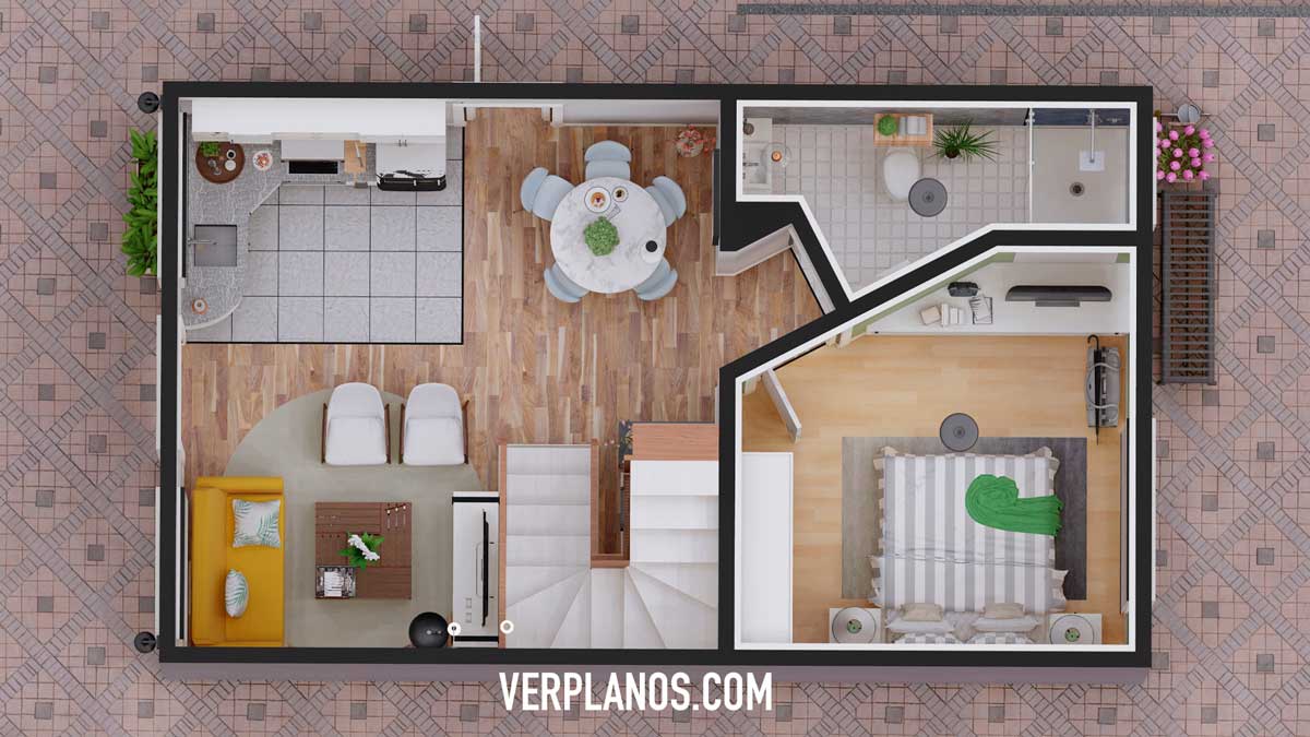 Vista previa primer piso