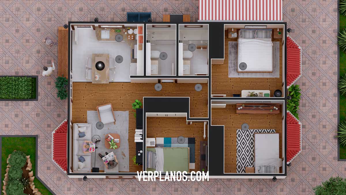 Vista previa de su planta