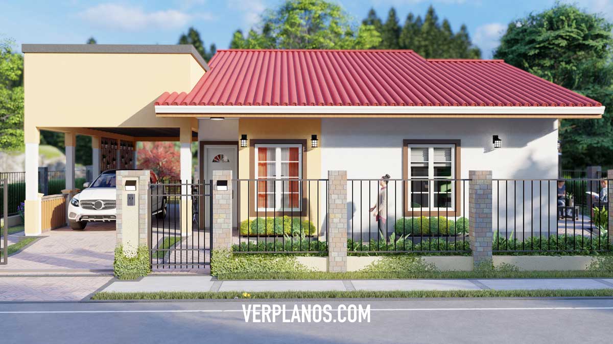 Vista previa de su fachada principal