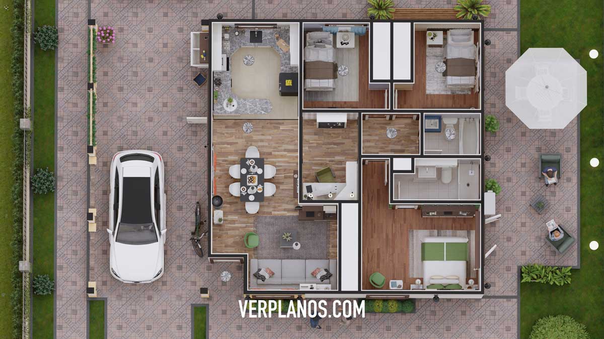 Vista previa de su planta