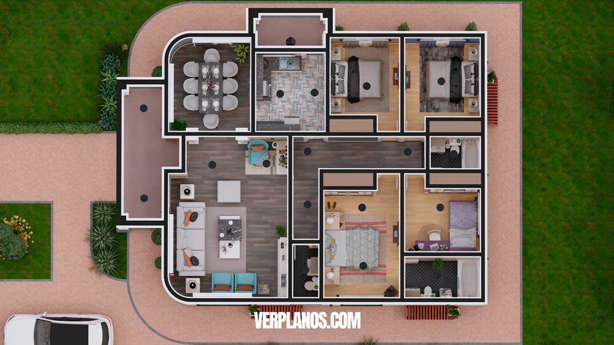 Vista previa de su planta