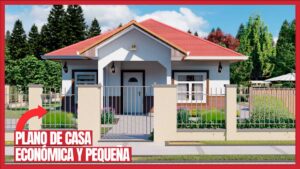Planos de una Casa Pequeña y Económica (DWG / PDF)