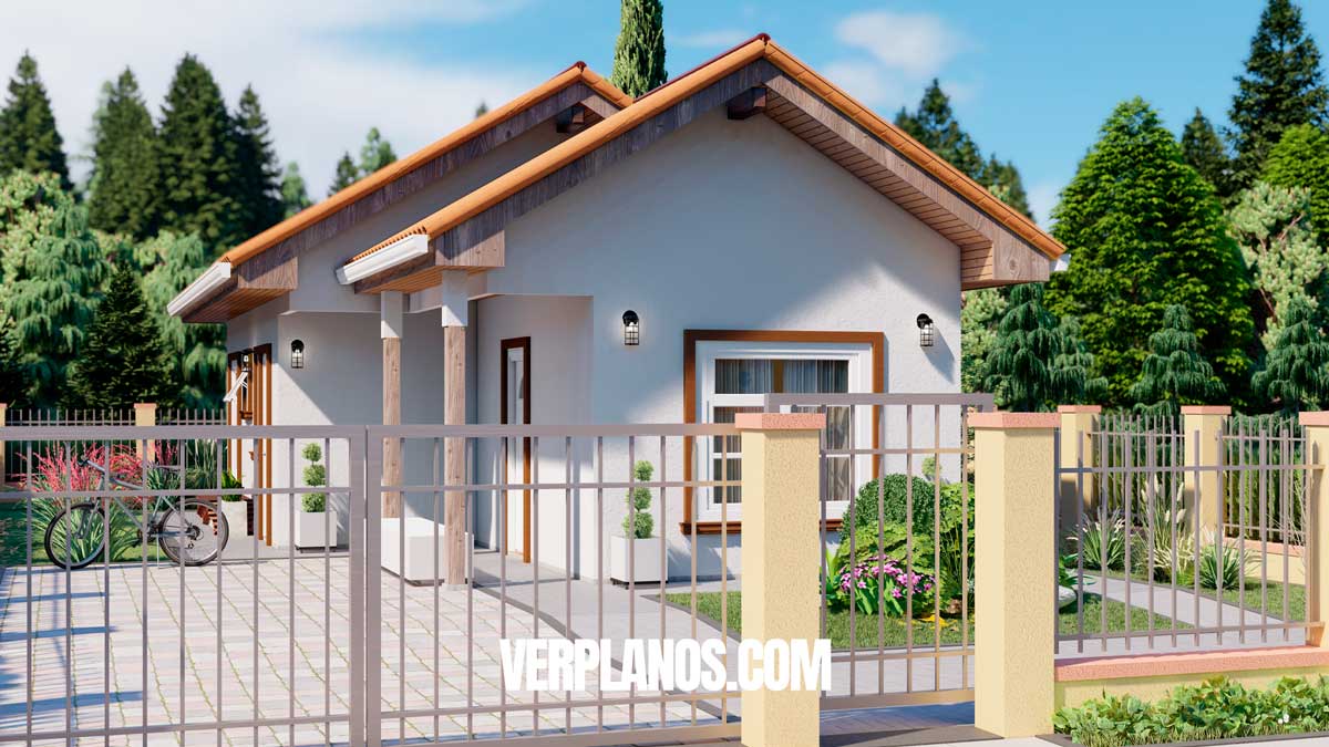 Vista previa de su fachada principal exterior