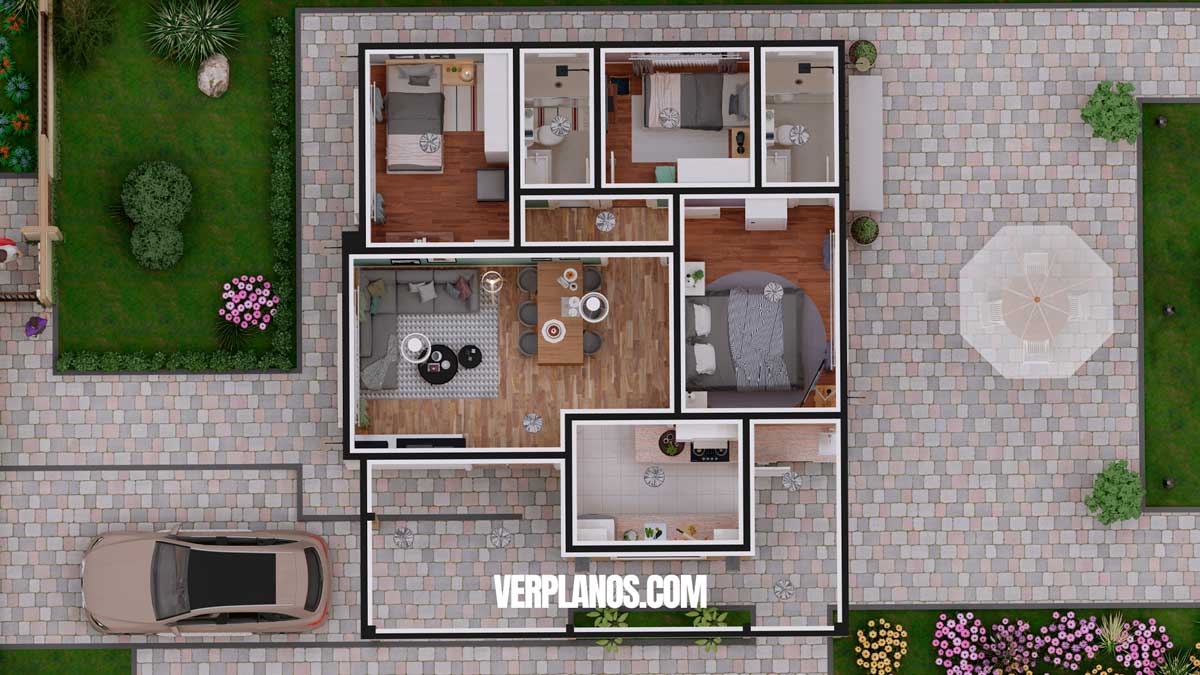 Vista previa de su planta