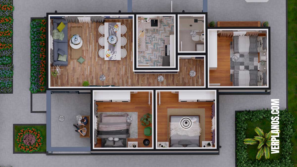 Vista previa de su planta