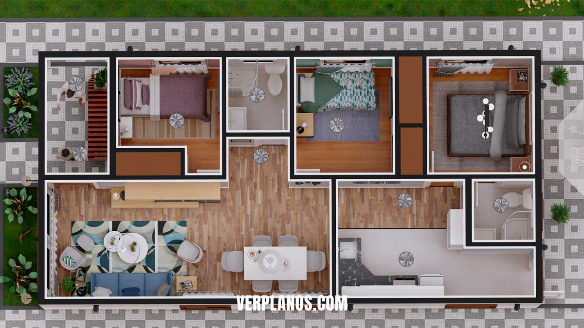 Vista previa de su planta