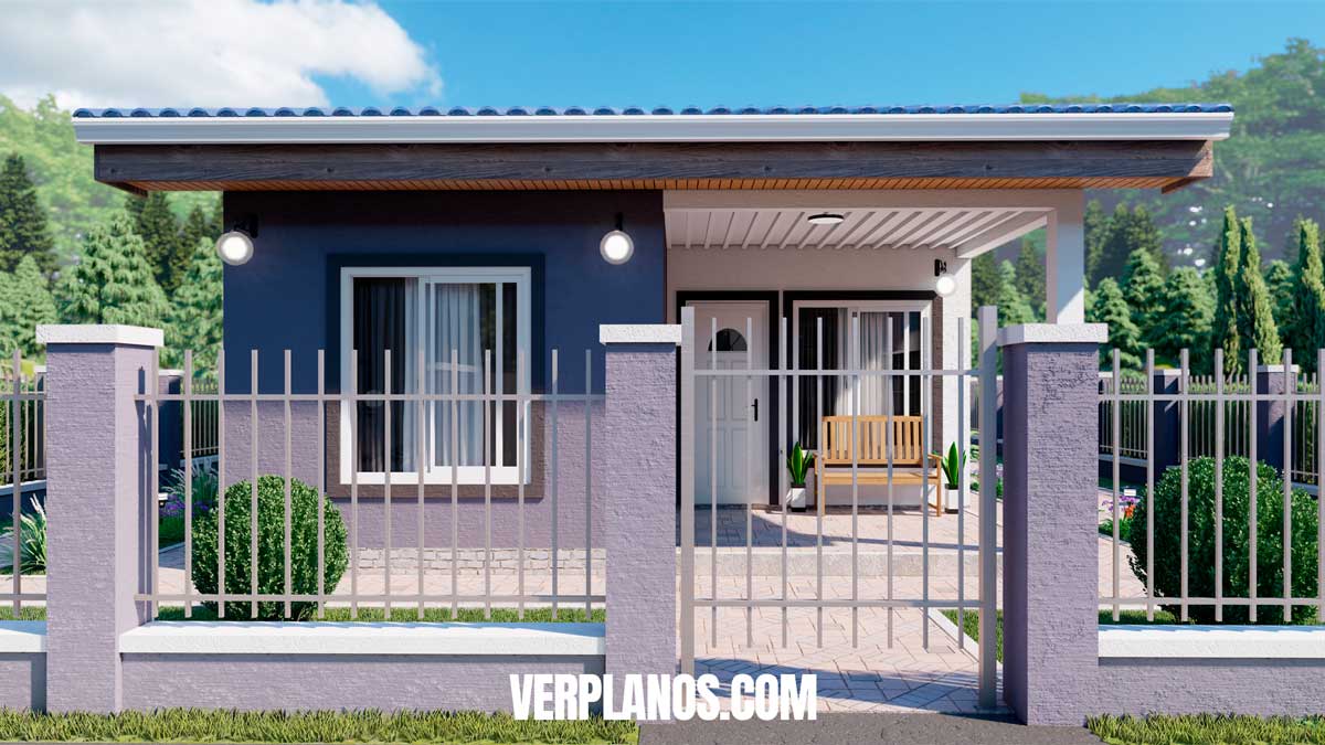 Vista previa de su fachada principal